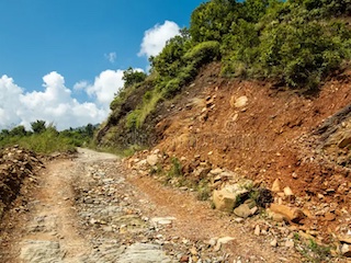 جاده کوهستانی