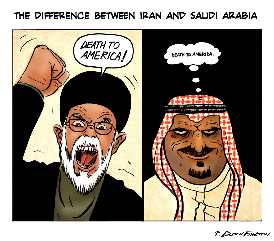 iroon.com: Cartoons: Saudi Influence