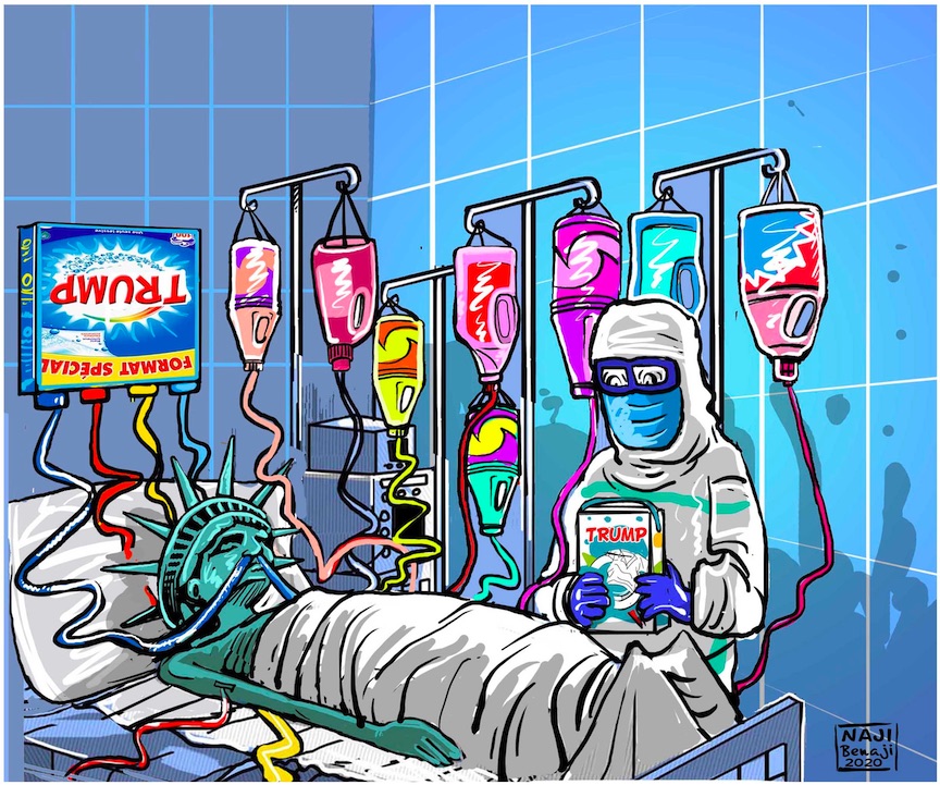 iroon.com: Cartoons: Trump Vaccine