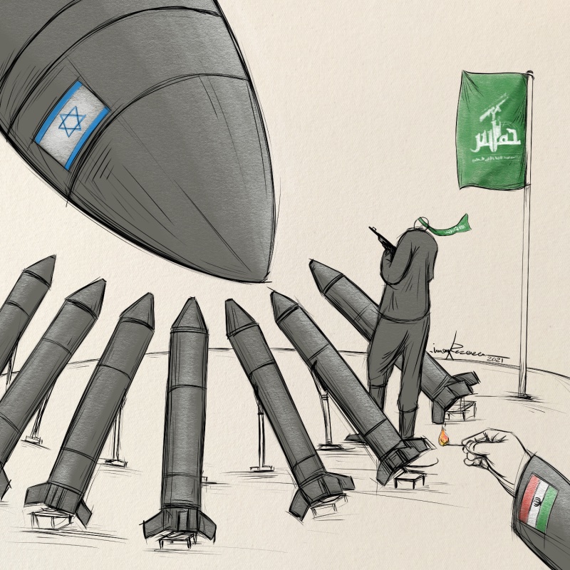 iroon.com: Cartoons: Israel & Palestine (and Iran)