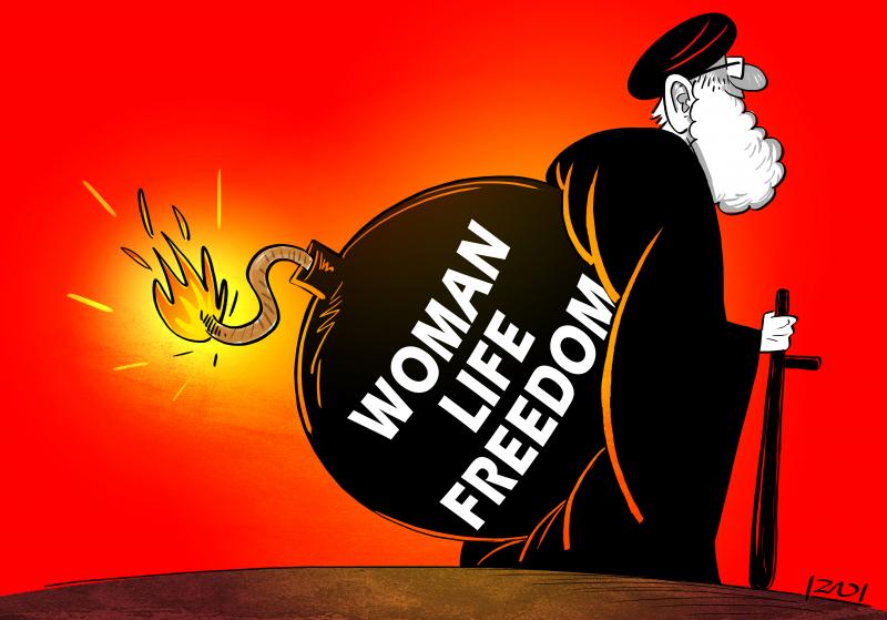iroon.com: Cartoons: Iran Exploding