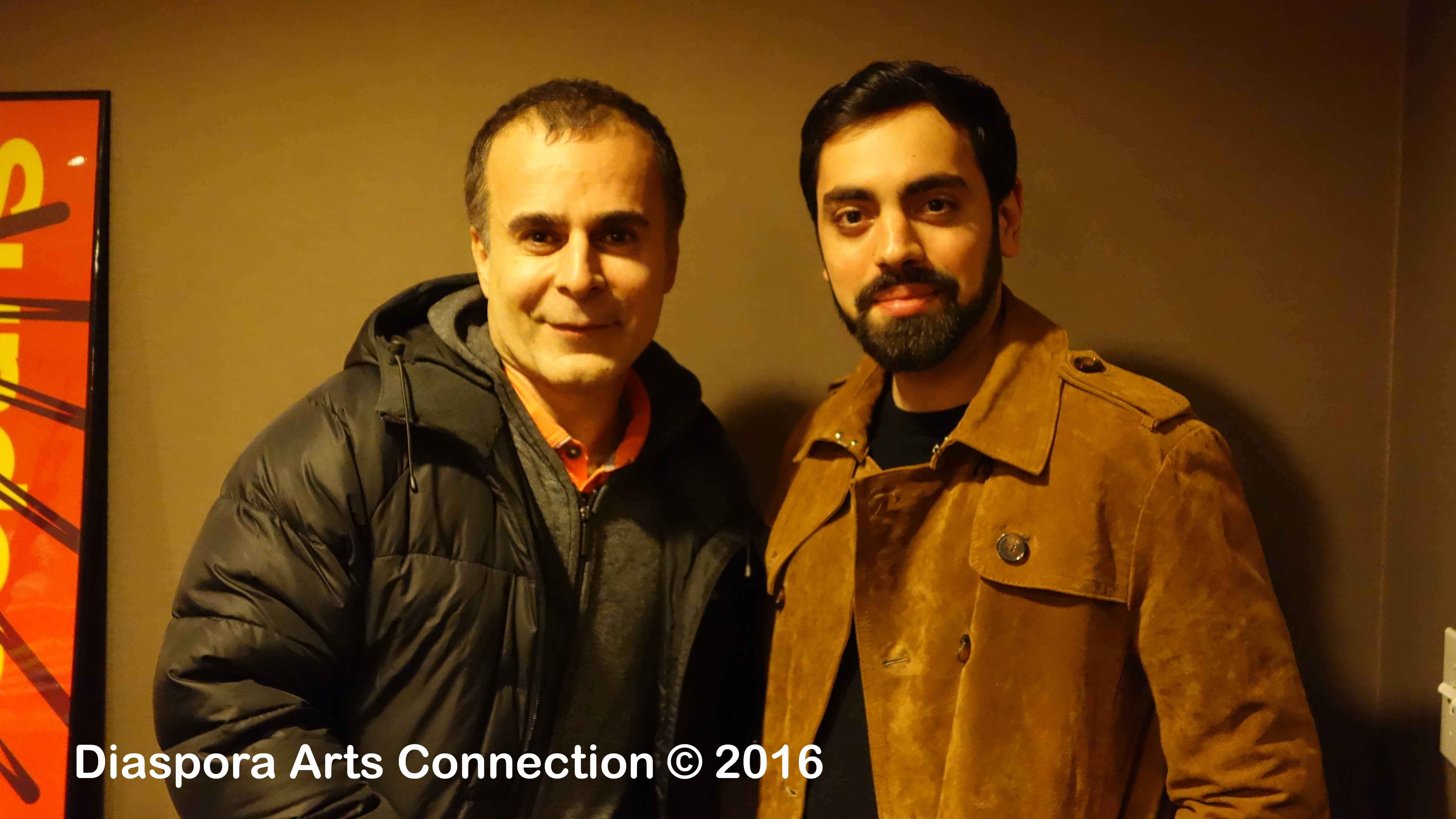 Surprise meeting with director Bahman Ghobadi and Farbod Khoshtinat